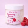 Beurre corporel fouetté framboise naturel — chantilly de corps framboise au karité brut