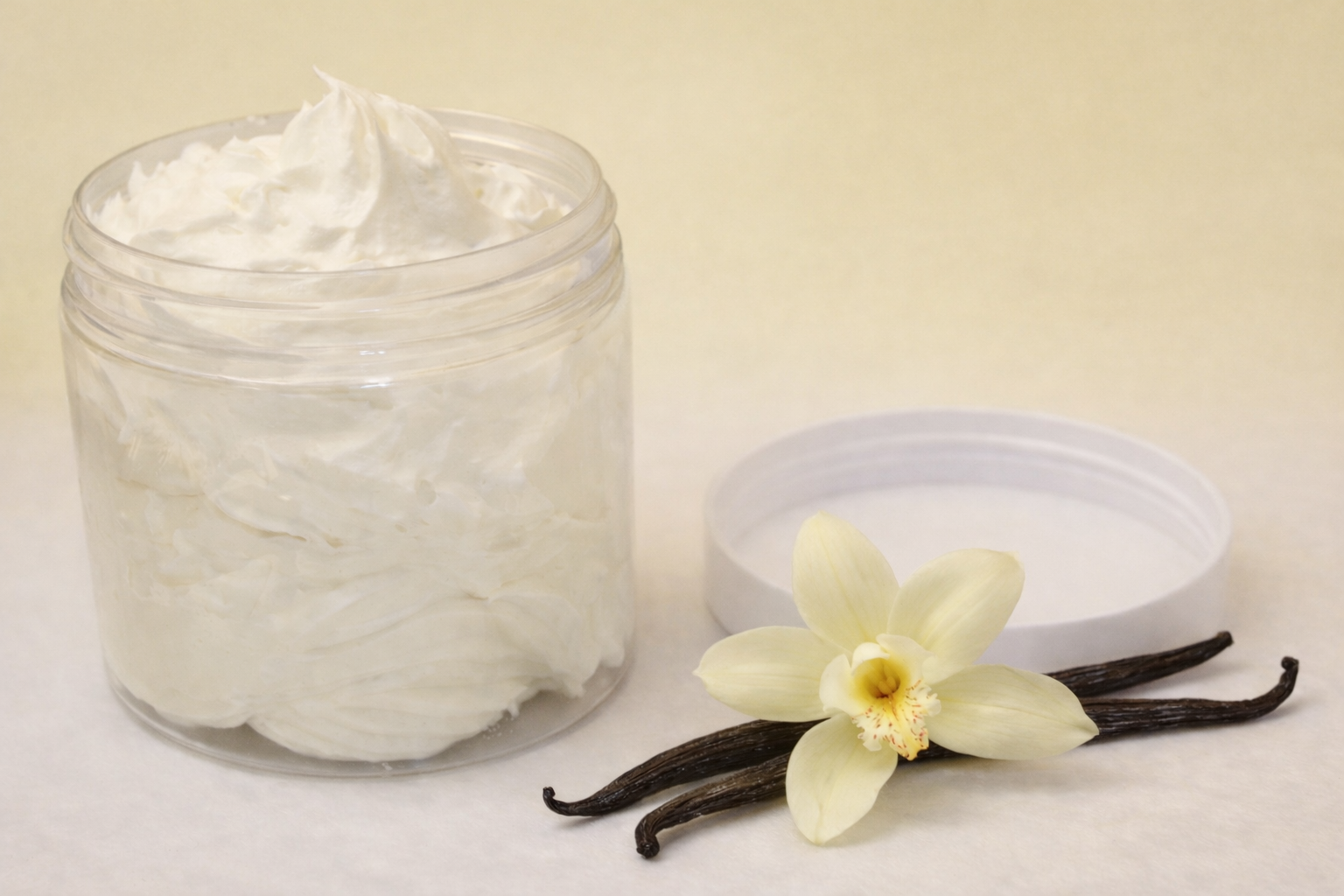 beurre corporel fouetté vanille naturelle