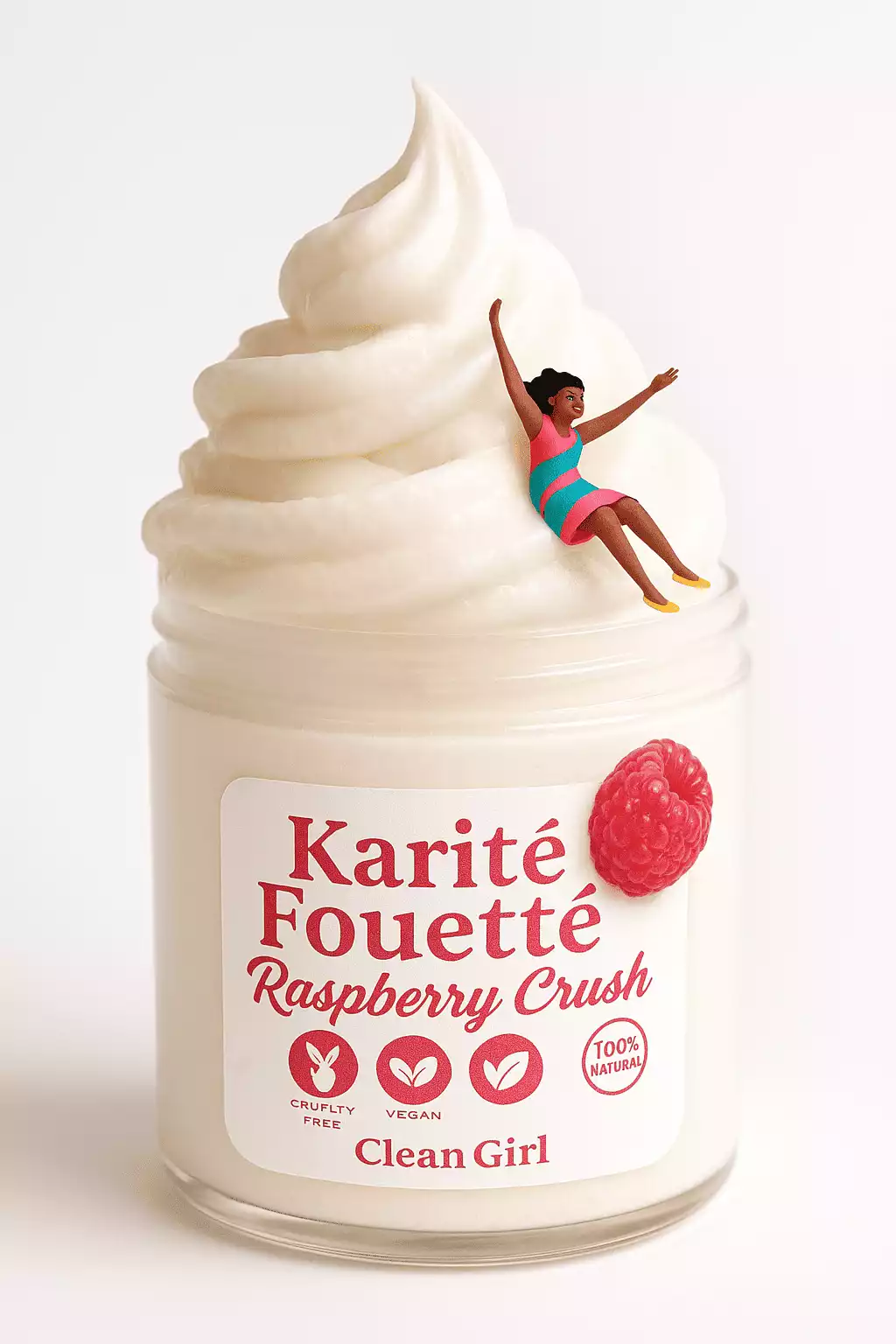 Logo Girl in the City — chantilly karité vanille Queen Vanilla