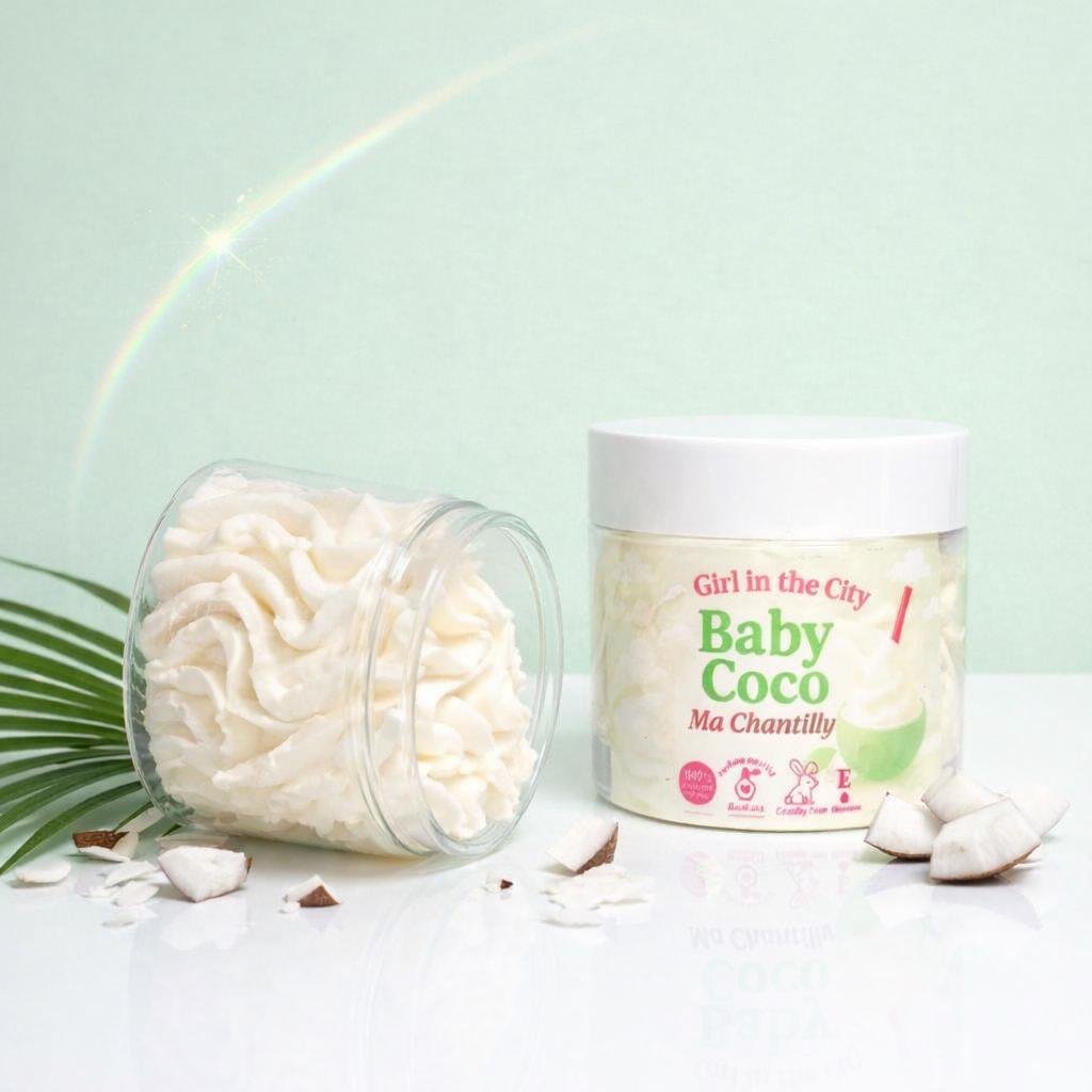 beurre corporel fouetté coco light