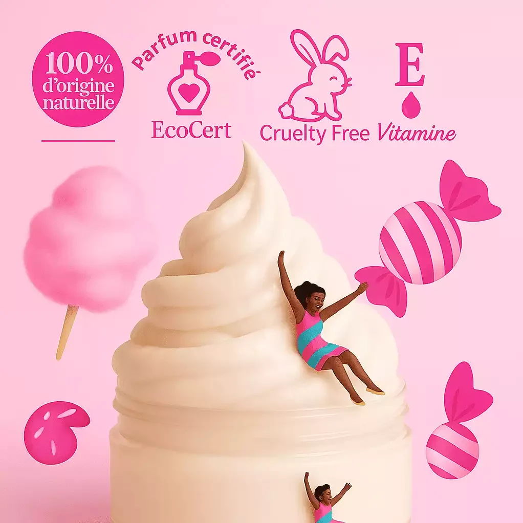 logo chantilly de karité fouetté