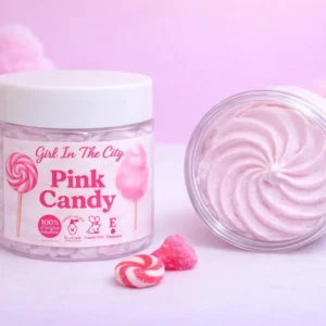 Pink candy