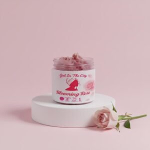 Chantilly de karité rose naturelle — Blooming Rose Girl in the City