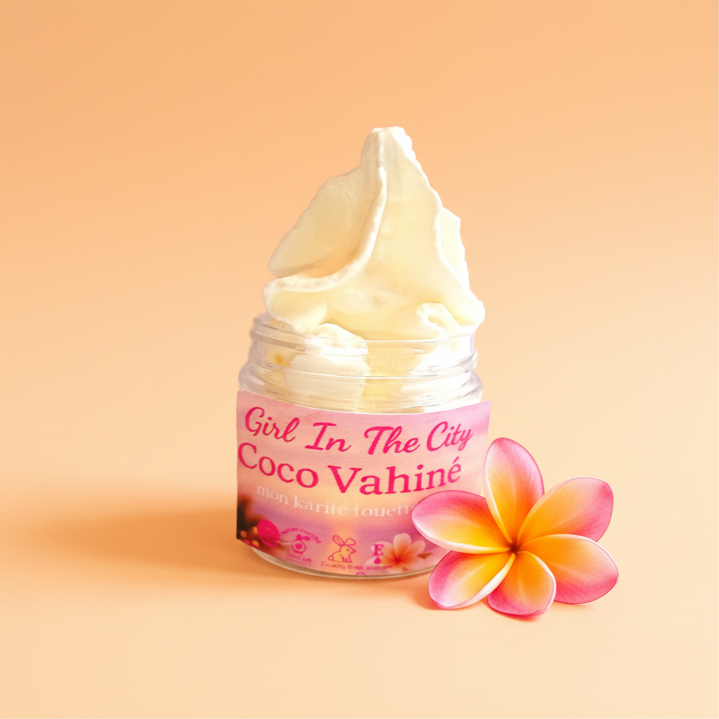 chantilly karité Vahinē Coco — karité fouetté parfum monoï fleurs blanches