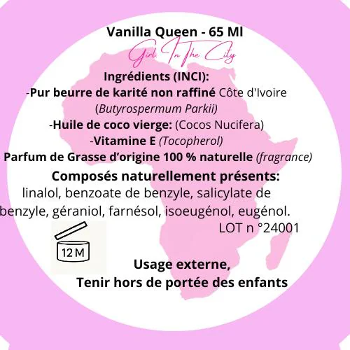 Texture fouettée de chantilly karité vanille mise en avant en macro.