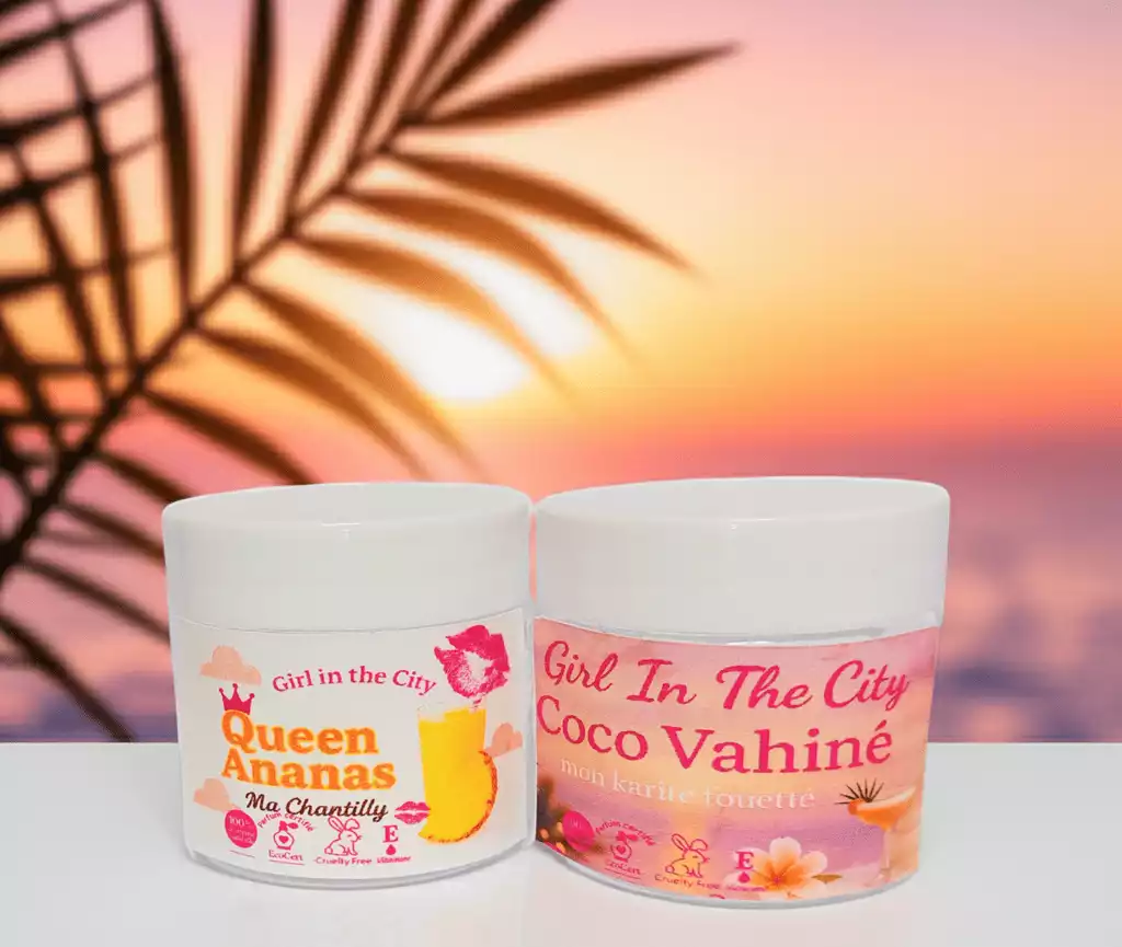 Deux pots chantilly karité Girl in the City