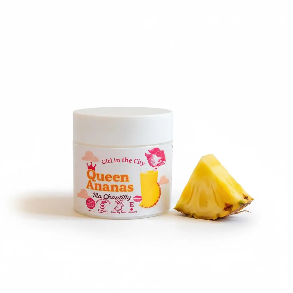 Queen Ananas — chantilly de karité