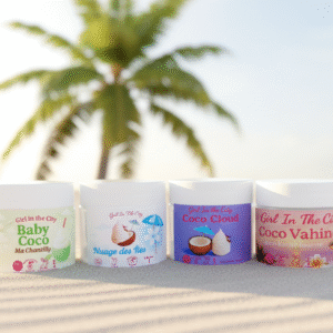 Coffret Parfums des Îles – 4 Chantilly de Karité 100% Naturelles