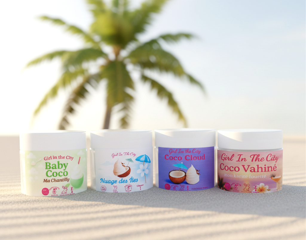 Coffret chantilly de karité parfums des îles Girl in the City