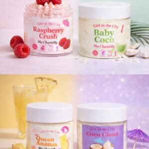 Pack Quattro – 4 Chantilly Karité au Choix | Girl in the City (& Country Queens)