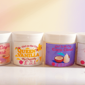 collection spéciale de 4 pots de chantilly de karité 4 parfum à choisir