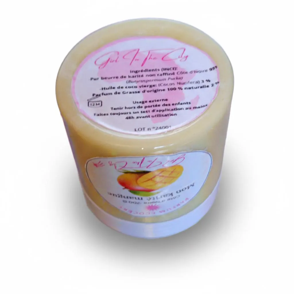 beurre corporel mangue tropicale