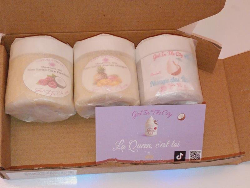 Beurre corporel tropical en pot, soin relipidant pour peaux sèches et déshydratées