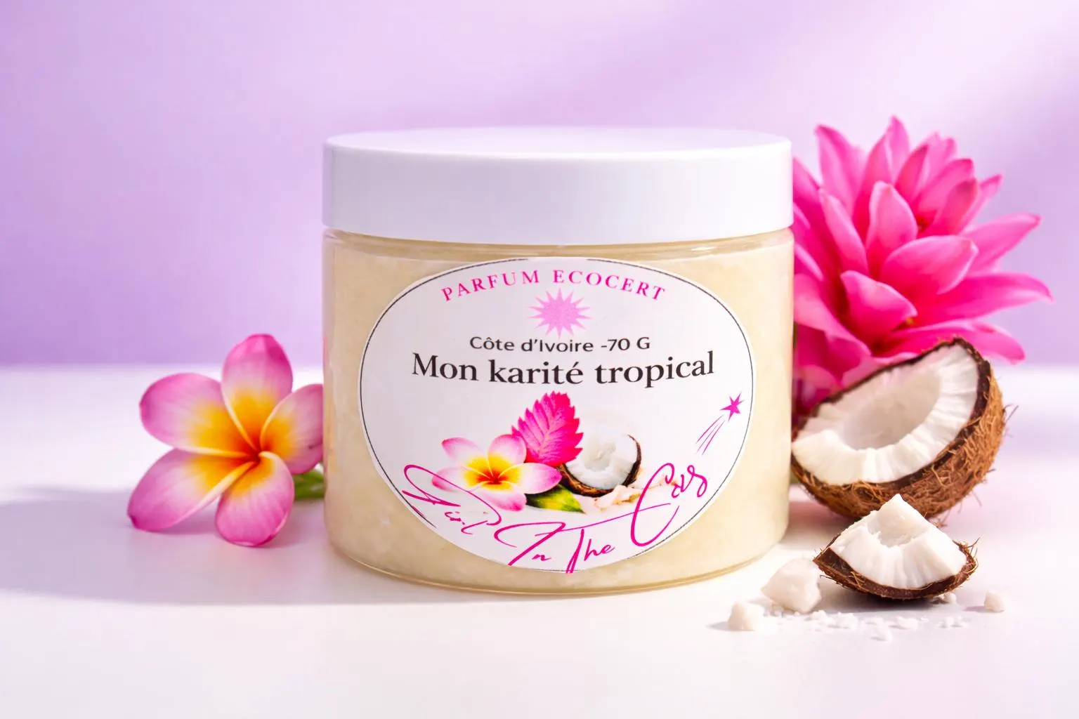 beurre corporel fleurs tropicales (