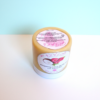 Beurre corporel coco framboise d’origine naturelle, sans silicones ni parabènes.