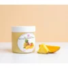 Beurre corporel mangue ananas naturel, alliance gourmande de mangue veloutée et d’ananas solaire pour peaux sèches.