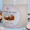 huile de coco vierge biologique 100 % pure soin nourrissant corps cheveux parfum coco naturel