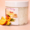 Soin naturel type chantilly de corps mangue ananas, beurre corporel fouetté mangue ananas 100 % d’origine naturelle