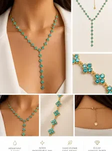 Collier Blue Lagoon Y