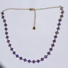 collier princesse bleu marine 2