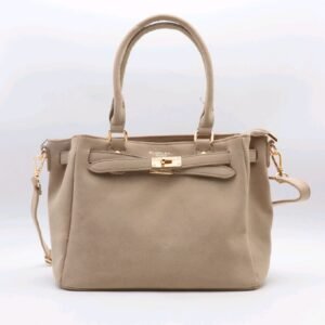 Sac à main daim Flora & Co - Beige