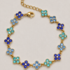 bracelet princesse turquoise azue bleu nuit