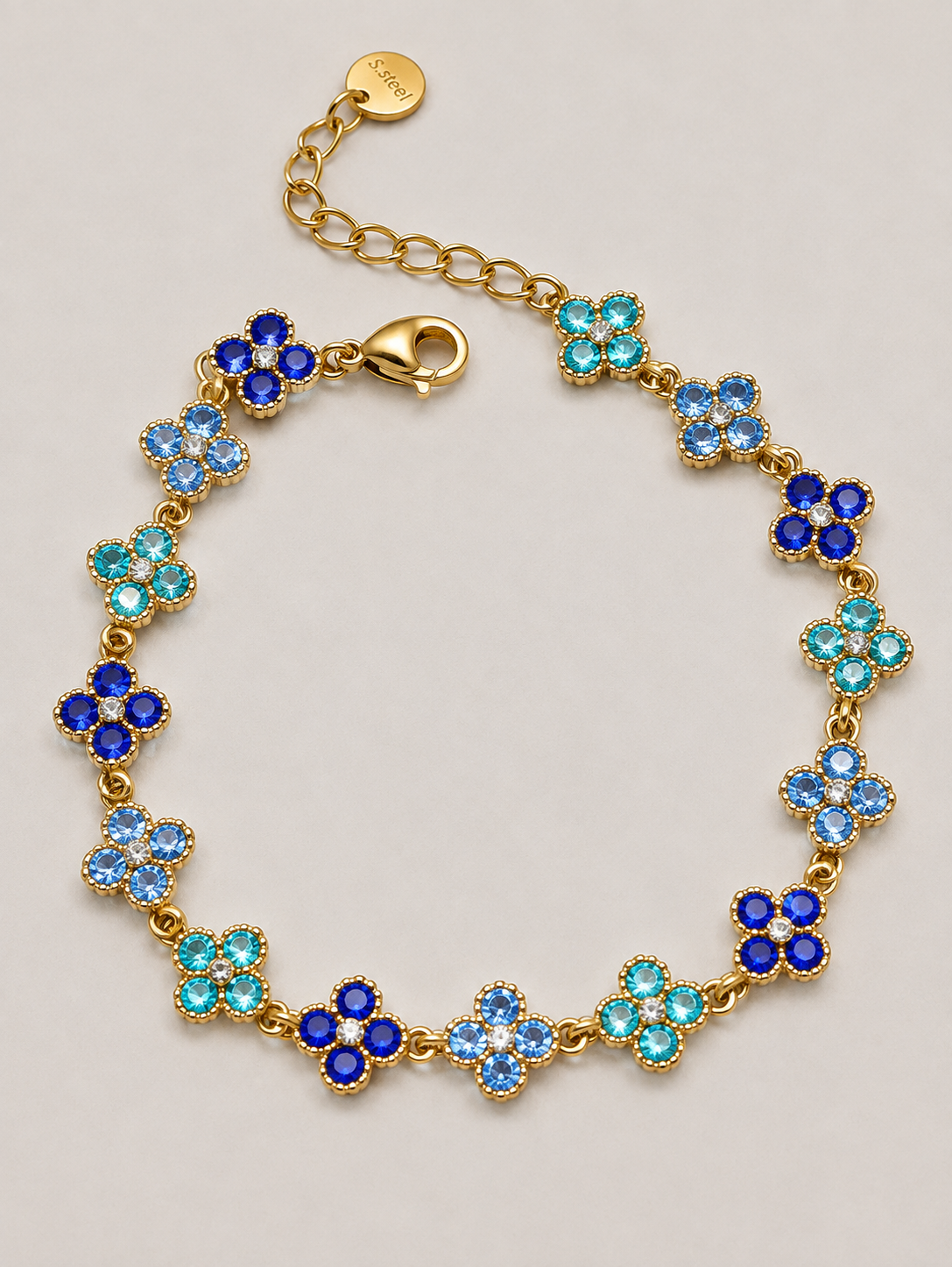 bracelet princesse turquoise azue bleu nuit