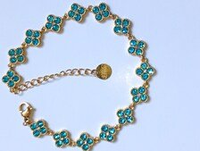 bracelet princesse turquoise