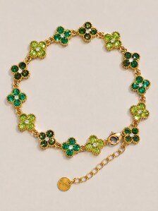 bracelet princesse vert émeraude
