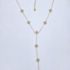 collier trèfles dorés 4