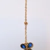 collier y papillons multicolores 2