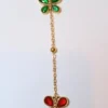 collier y papillons multicolores 6