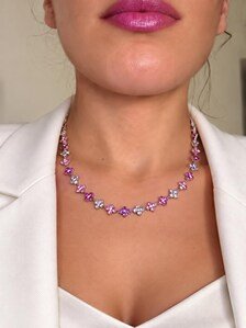 Collier princesse Pink crush