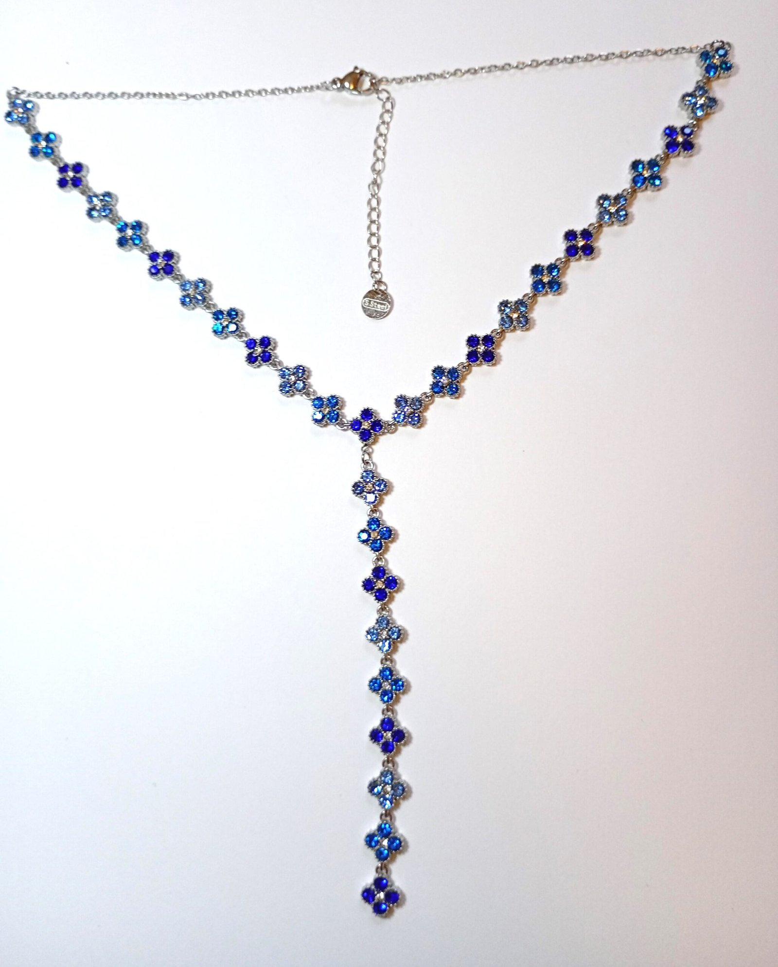 Halskette „Frozen Blue“ – Bild 3