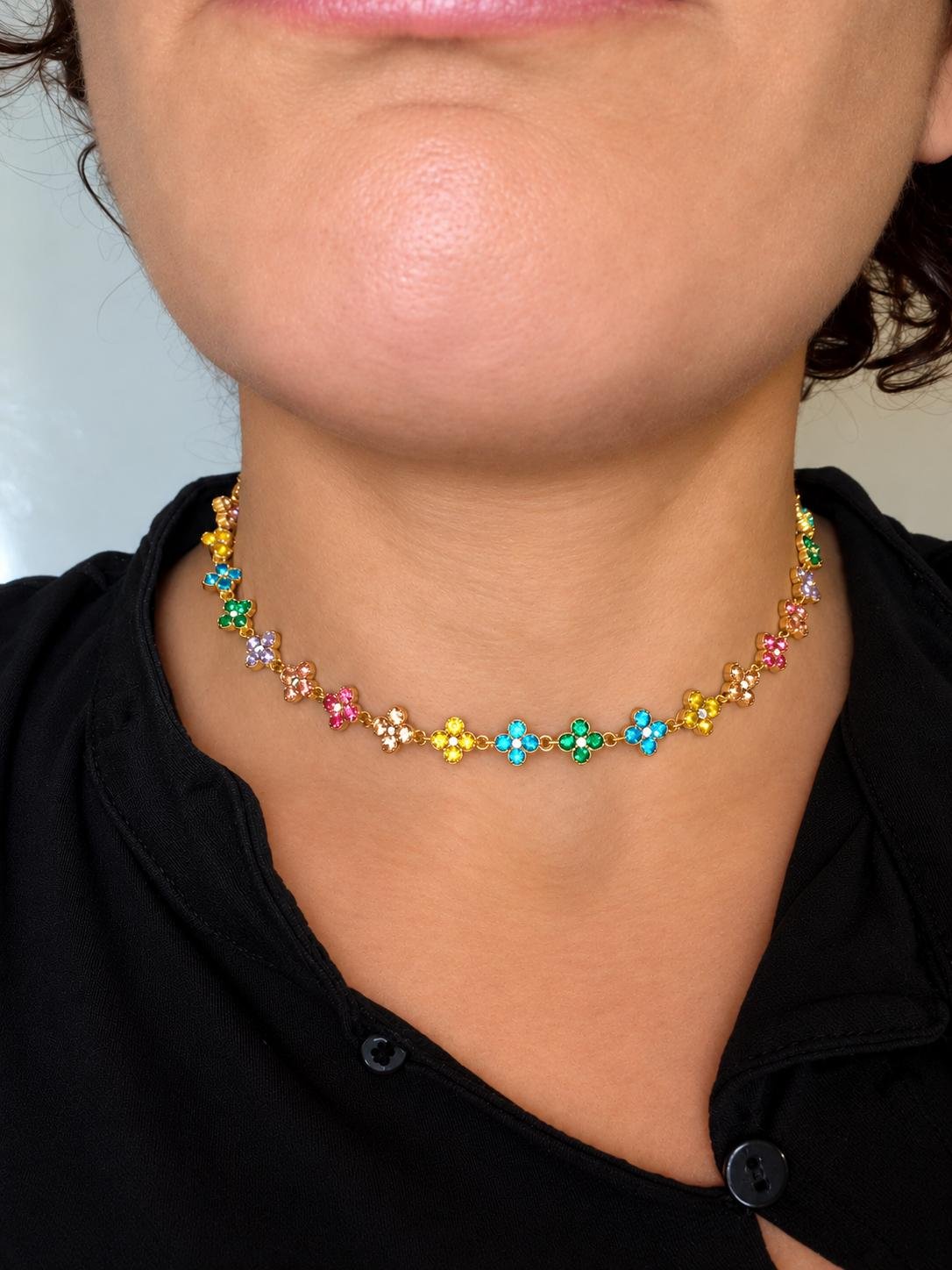 Halskette „Rainbow Crush“ – Bild 4